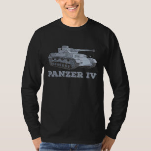 T-shirt Tiger Panzer Iv Tank World War 2 Allemand Tank
