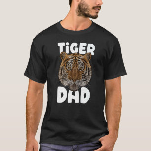 T-shirt Tiger Papa Big Chat Fête des pères Animal Mème Wil