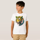 T-shirt Tiger Portrait (Devant entier)