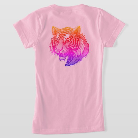 T-Shirt Tiger Portrait (Couchage Retour)