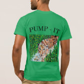 T-shirt : TIGER / PUMP-IT (Dos)