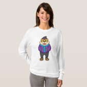 T-shirt Tiger Scarf Beanie (Devant entier)