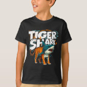 T-shirt Tiger shark (Devant)