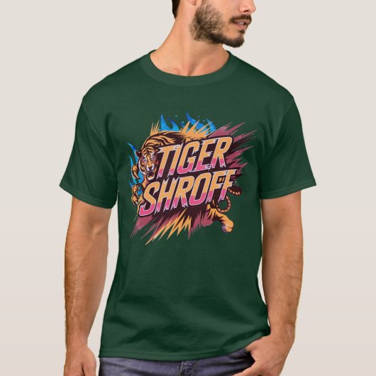 T-shirt Tiger Shroff Bollywood (Devant)