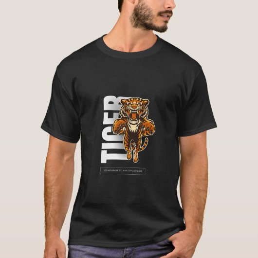 T-shirt Tiger Spirit Unleashed (Devant)