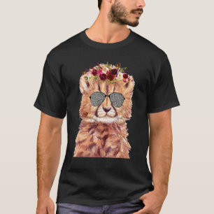 T-shirt Tiger Sunglass Japonais Cherry mignonne Blossom Sa