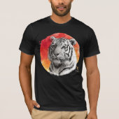 T-shirt Tiger symbol of courage (Devant)