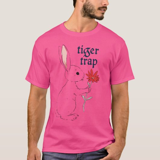 T-shirt Tiger Trap 1990S Retro Fan Aesthétique (Devant)