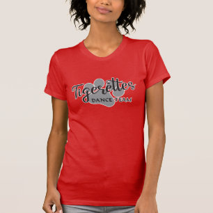 T-shirt Tigerettes - Sports / Danse Nom de l'équipe / Log