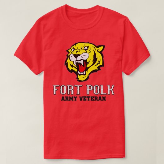 T-shirt Tigerland de Fort Polk (Design devant)