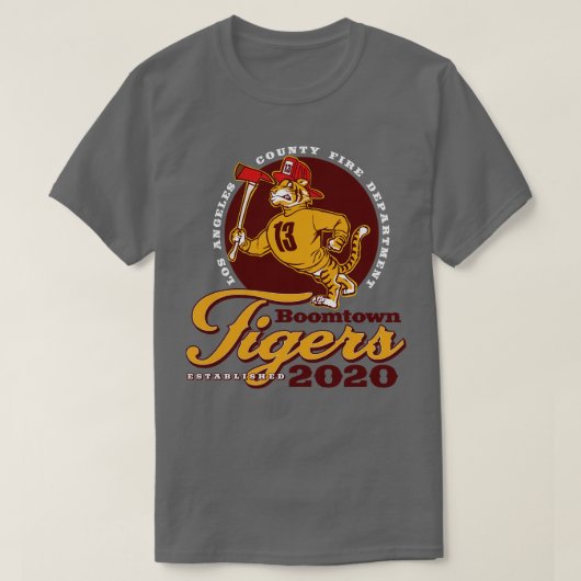 T-shirt Tigers de Boomtown (Design devant)