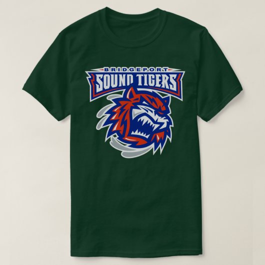 T-shirt Tigers de Bridgeport (Design devant)