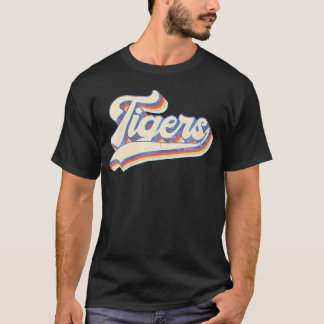 T-shirt Tigers École Nom sportif Garçons