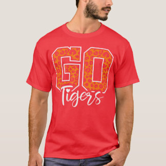 T-shirt Tigers École Sports Faneam Esprit Mascotte Mignon