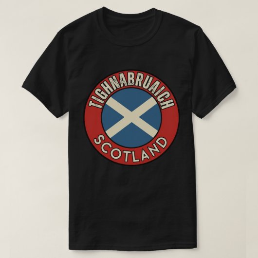 T-shirt Tighnabruaich, Écosse (Design devant)
