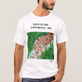 T-shirt : Tigre (Devant)