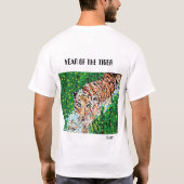 T-shirt : Tigre (Dos)