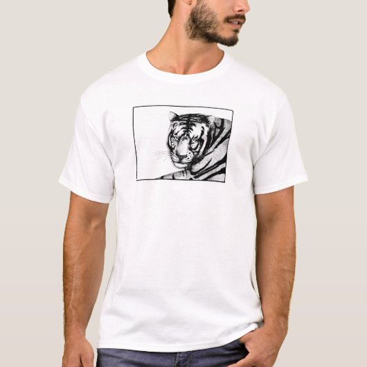 T-shirt tigre (Devant)