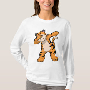 T-shirt Tigre à Hip hop Dance Dab