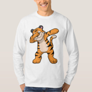 T-shirt Tigre à Hip hop Dance Dab
