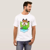 T-shirt Tigre à la chasse (Devant entier)
