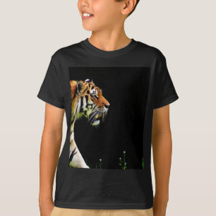 T-shirt Tigre approchant - Oeuvres d'art d'animaux sauvage