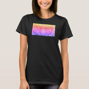 T-shirt Tigre Arc-en-ciel