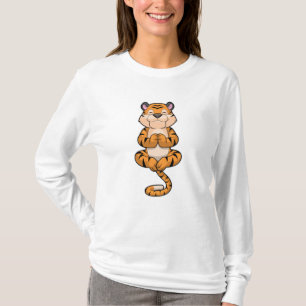 T-shirt Tigre au Yoga Fitness