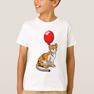T-shirt Tigre avec ballon