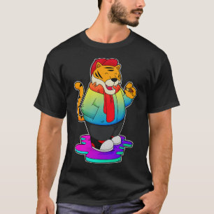 T-shirt Tigre avec Cigar