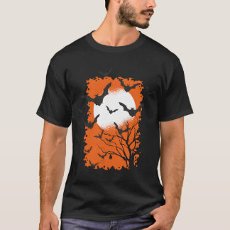 T-shirt Tigre avec symbole de triangle pointant vers le ba