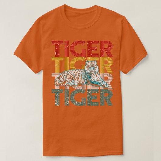 T-shirt Tigre blanc (Design devant)
