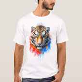 T-shirt Tigre blanc (Devant)