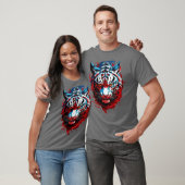 T-shirt Tigre blanc (Unisexe)
