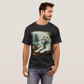 T-shirt Tigre blanc chinois (32) (Devant entier)