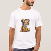 T-shirt Tigre cachorro (Devant)