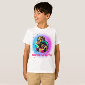 T-shirt Tigre coloré (Devant entier)