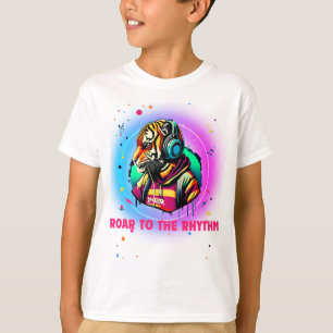 T-shirt Tigre coloré