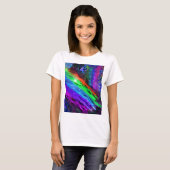 T-shirt Tigre dans l'espace (Devant entier)