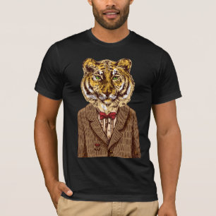 T-shirt Tigre dans l'usage de soirée