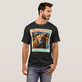 T-shirt tigre dans un garçon d'humeur cool (Devant entier)