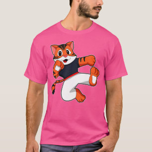 T-shirt Tigre d'art martial Karate