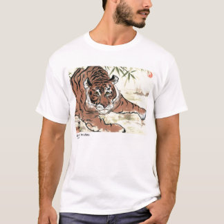 T-shirt Tigre de attente