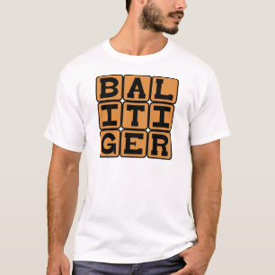 T-shirt Tigre de Bali, Chat Féroce