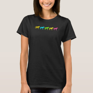 T-shirt Tigre de loup de Tasmanie Extincte Animal préhisto