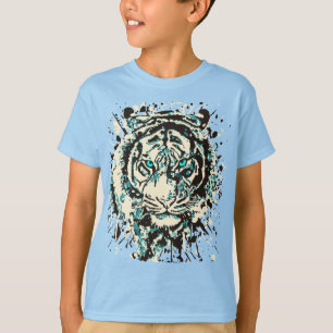 T-shirt tigre de Sibérie   T-shirt Tigre coloré