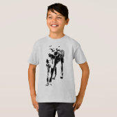 T-shirt Tigre de Tasmanie (Thylacine) (Devant entier)