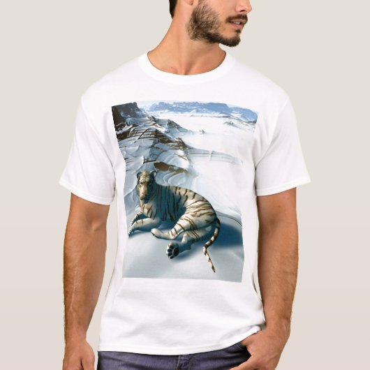 T-shirt Tigre de toundra (Devant)