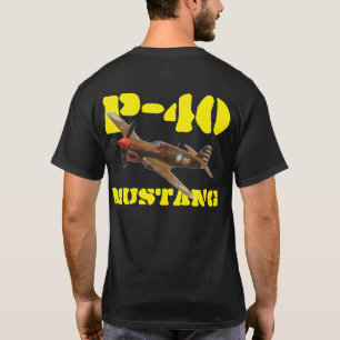T-SHIRT TIGRE DE VOL DU MUSTANG P-40