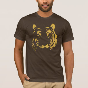 T-shirt Tigre d'or